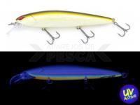 Señuelo duro Nories Laydown Minnow MID 110 - 112mm 18g BR-324 Rootbeer Shad