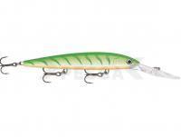 Señuelo duro Rapala Down Deep Husky Jerk 14cm 23g - Green Tiger UV