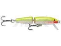Señuelo duro Rapala Jointed 9cm - Silver Fluorescent Chartreuse
