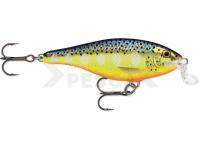 Señuelo Rapala Shallow Shad Rap 7cm - Hot Steel