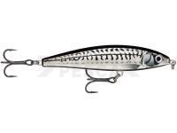 Señuelo duro Rapala X-Rap Magnum Prey 10cm 41g - HDCHM HD Chrome Mackerel