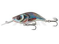 Señuelo Salmo Sparky Shad 4cm 3.5g - Silver Holographic Shad