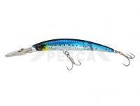 Señuelo duro Yo-zuri Crystal 3D Minnow Deep Diver Jointed 13cm 25g - Sardine (F1155-GHIW)