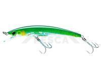 Señuelo duro Yo-zuri Crystal 3D Minnow Sinking 110mm 16g | 4-3/8 inch 9/16 oz - Silver Green (F1149-C44)