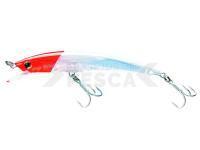 Señuelo duro Yo-zuri Crystal 3D Minnow Sinking 90mm 10g | 3-1/2 inch 3/8 oz - Red Head (F1148-C5)