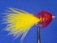 Mosca Wooly Bugger Yellow & Red no. 8