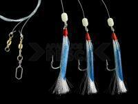 Dega Mackerel-Rig 3 Arms - Blue-Glitter