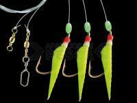 Dega Norway-Rig Real Fish Skin 3/0 - Yellow