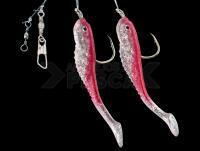 Dega Soft Bait Fish-Rig 2 arms - Pink Glitter