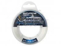 Hilo Fluorocarbono Savage Gear Super Hard Fluorocarbon Clear 45m 0.77mm 25.70kg 56.65lb