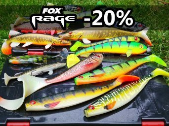 !Mega descuento -20% en Fox Rage, DAM y Jaxon Senuelos! !Nuevo Spinmad Senuelos Tailspin!