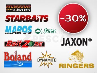 ¡Oferta especial -30% en Boilies, cebos y pellets!