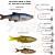 Savage Gear Vinilos 3D LB Roach Swim & Jerk
