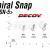 Decoy Imperdible Spiral Snap SN-5