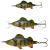 DAM Effzett Cucharillas ondulantes Effzett Perch Spoons