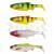 Savage Gear Vinilos 3D River Roach Dark Water Mix
