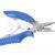 Mustad Alicates Split ring pilers with cutting scissors for braid MTB007