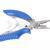 Mustad Alicates Split ring pilers with cutting scissors for braid MTB007