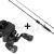 Fishing-Mart Beginner Casting Combo Jaxon Wild Horse + Abu Garcia Max X Black OPS